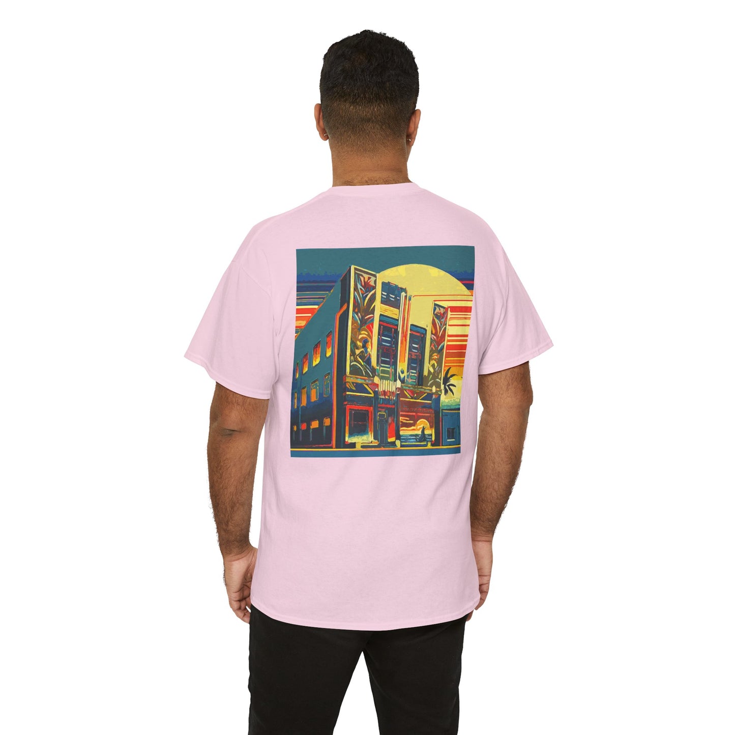 Art Deco Theatre - Amazing Unisex Heavy Cotton Short Sleeve Tee Shirts!
