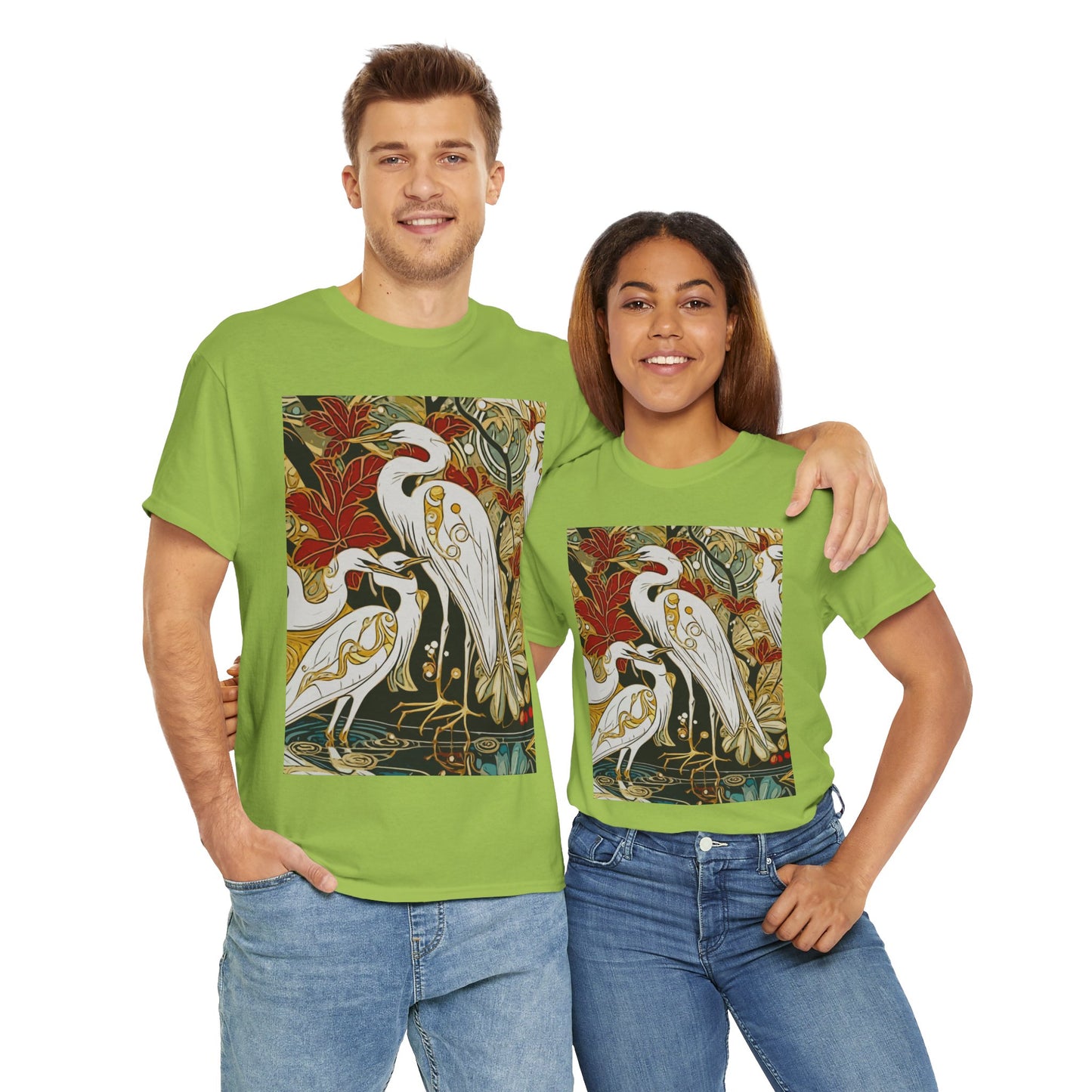 Gorgeous Birds Amazing Unisex Heavy Cotton Short Sleeve Tee Shirts!