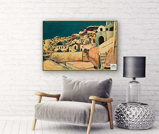 Cows In the Puddles- Giclee Paper- Wood- Metal- Canvas