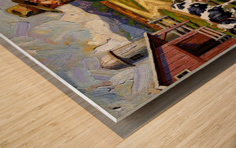 American Farmer| Farm Harvest Art| Giclee Paper- Wood- Metal- Canvas
