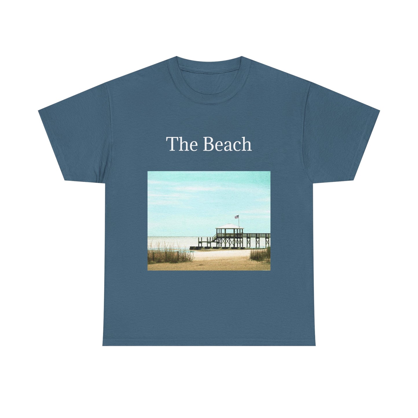 The Beach- Amazing Unisex Heavy Cotton Short Sleeve Tee Shirts!