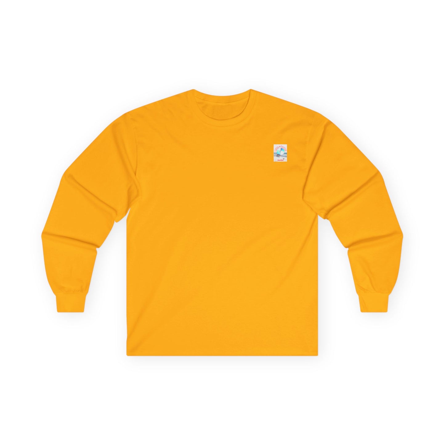 "Florida Vacation Sanibel" Long Sleeve Casual Unisex Tee Shirt