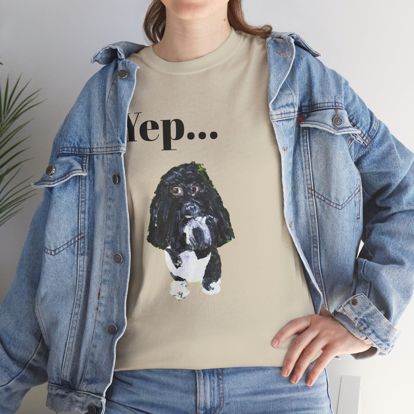 "Yep Dog" - Amazing Unisex Heavy Cotton Short Sleeve Tee Shirts!