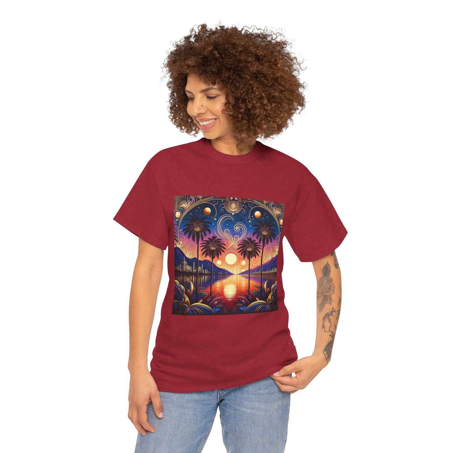 Tropical Dream- Amazing Unisex Heavy Cotton Short Sleeve Tee Shirts!