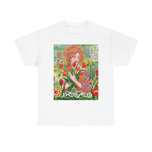The Queen of Spring - Amazing Unisex Heavy Cotton Tee