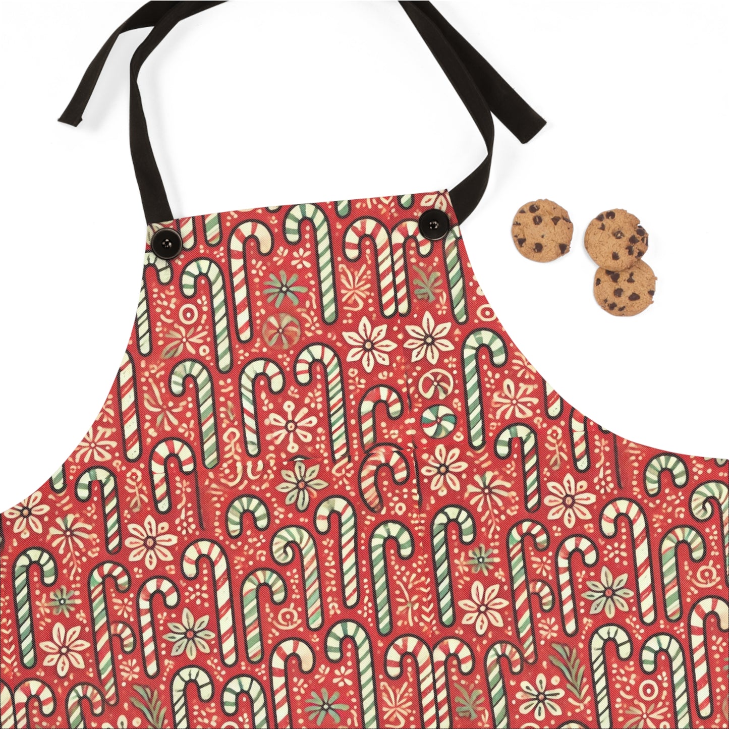 Christmas Candy Cane-Apron