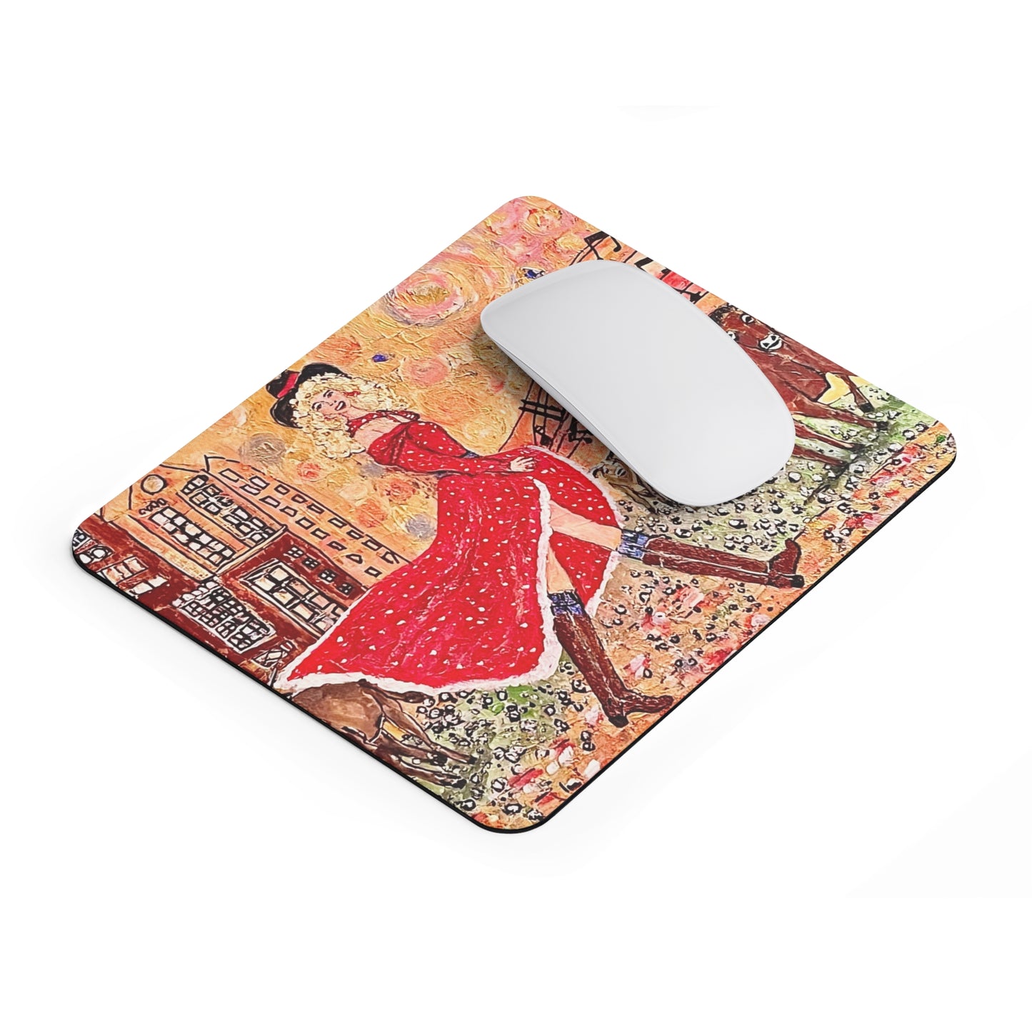 Singing Cowgirl Mousepad