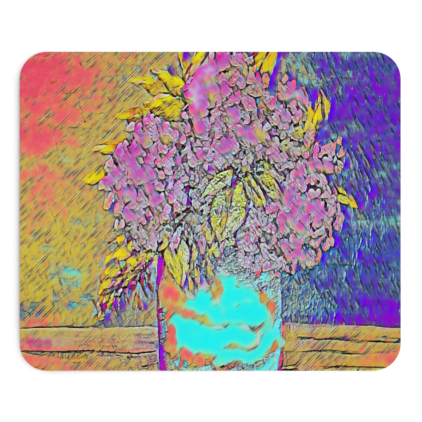 Old Fashion Hydrangea Mousepad