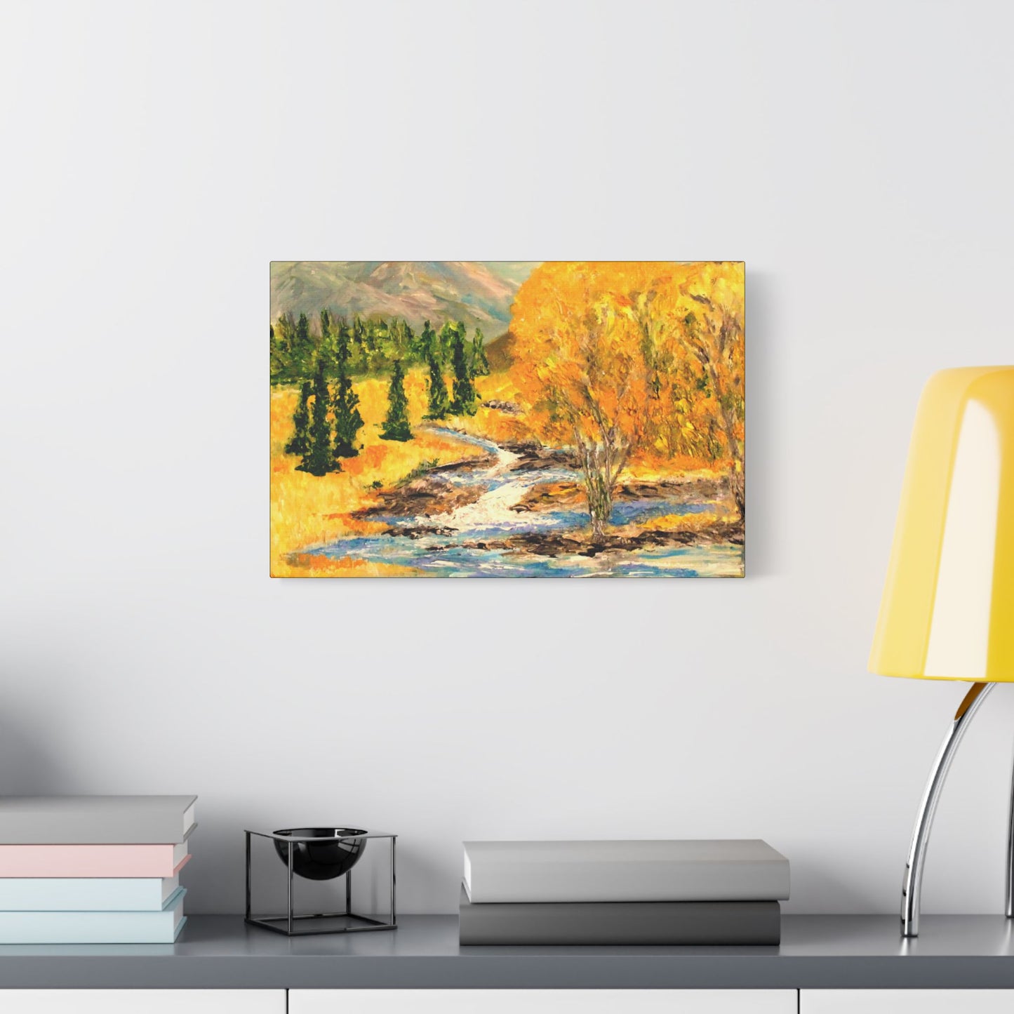 Colorado Morning - Art- Gallery Wrapped- Satin Stretched Canvas Gallery Wraps - No Frame Needed