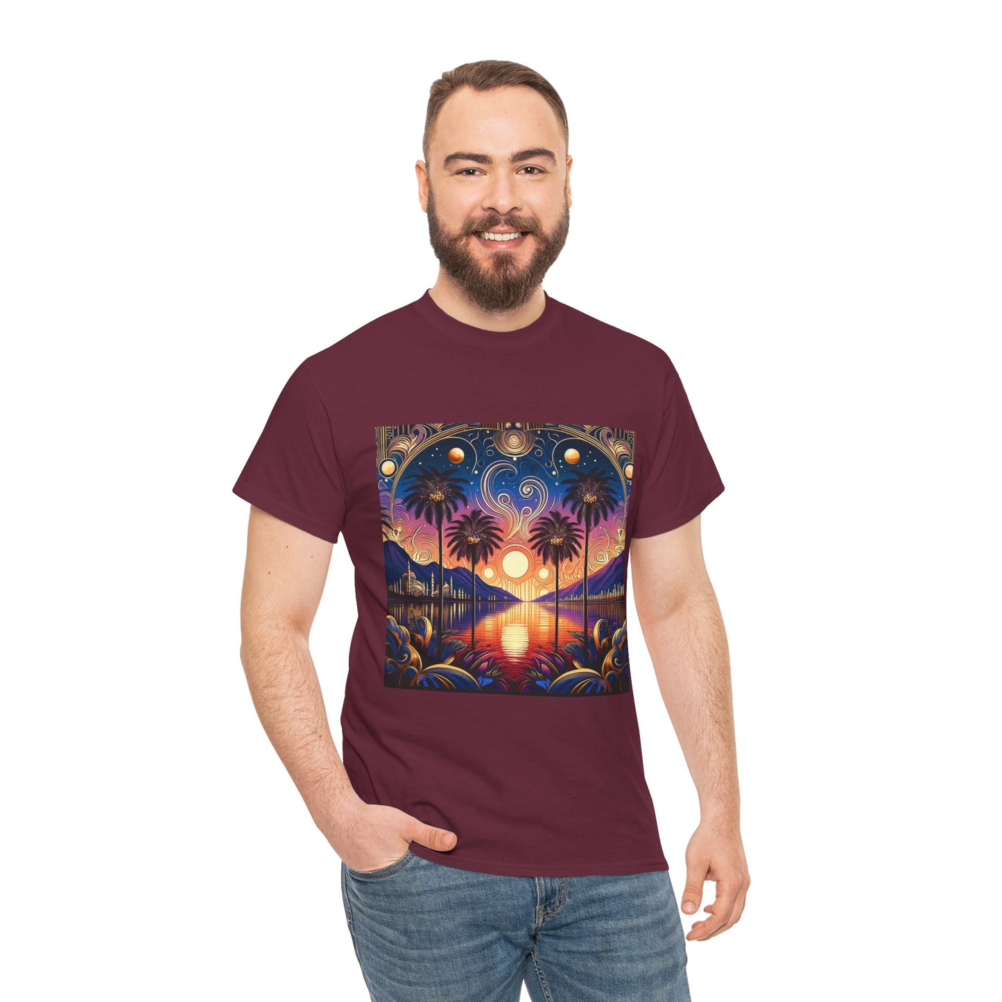 Tropical Dream- Amazing Unisex Heavy Cotton Short Sleeve Tee Shirts!