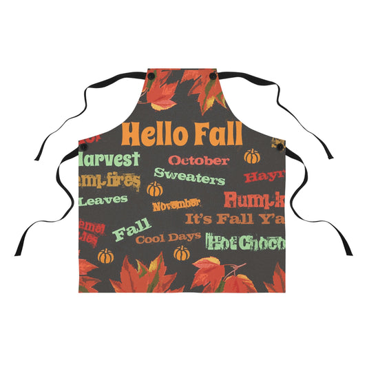 Hello Fall -Apron