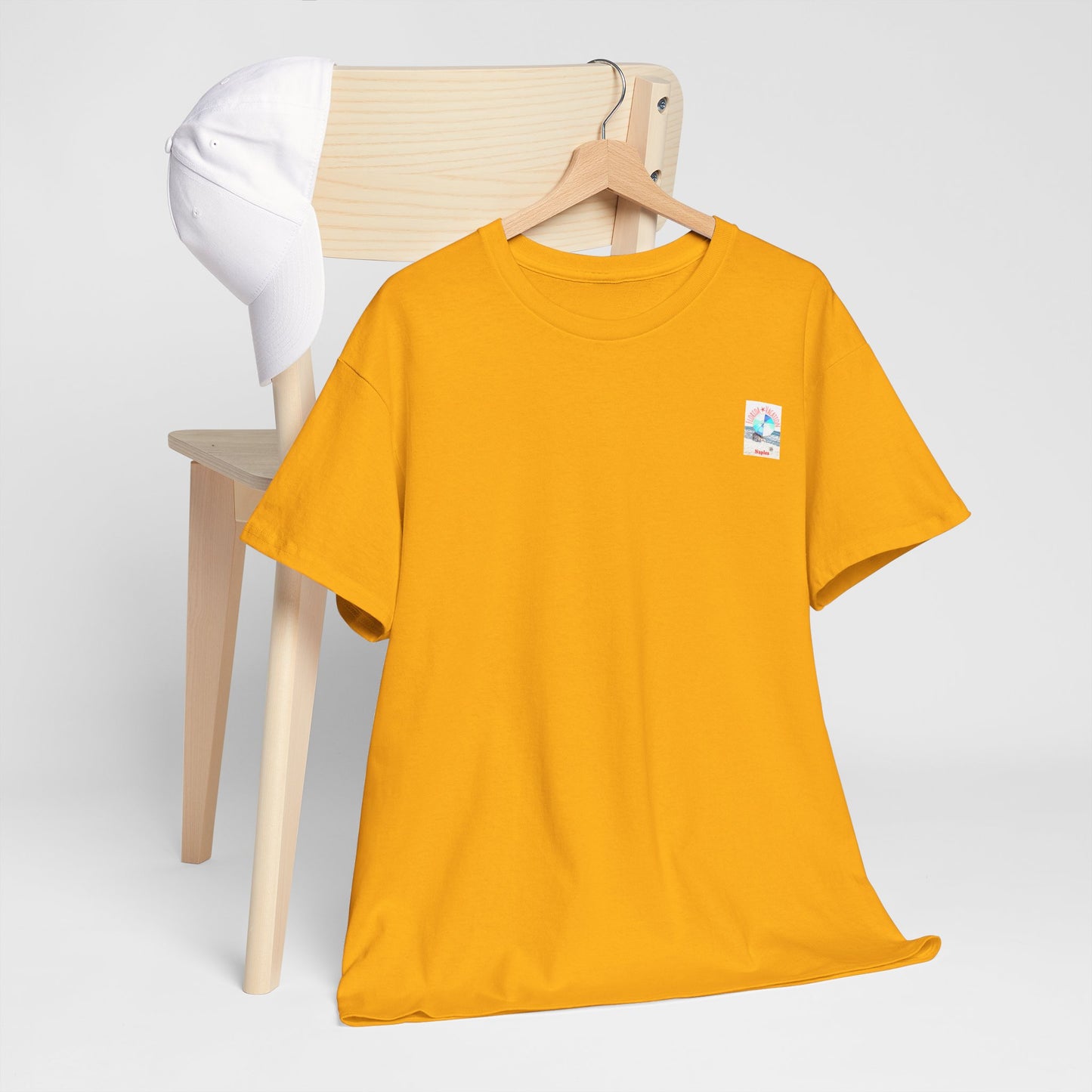 Florida Vacation Naples -Amazing Unisex Heavy Cotton Short Sleeve Tee Shirts!