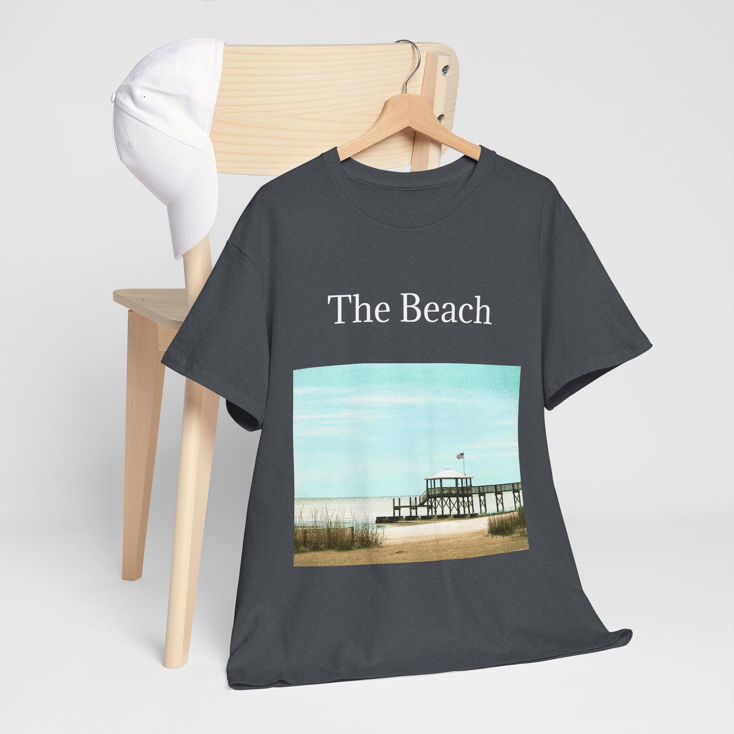The Beach- Amazing Unisex Heavy Cotton Short Sleeve Tee Shirts!