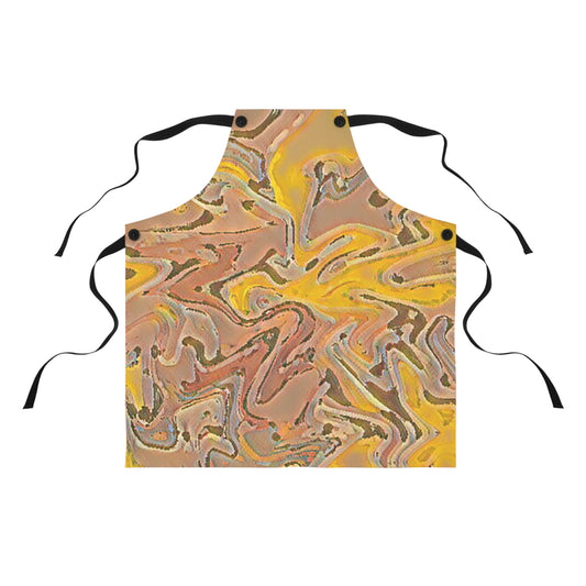 Falling Leaves Abstract Apron