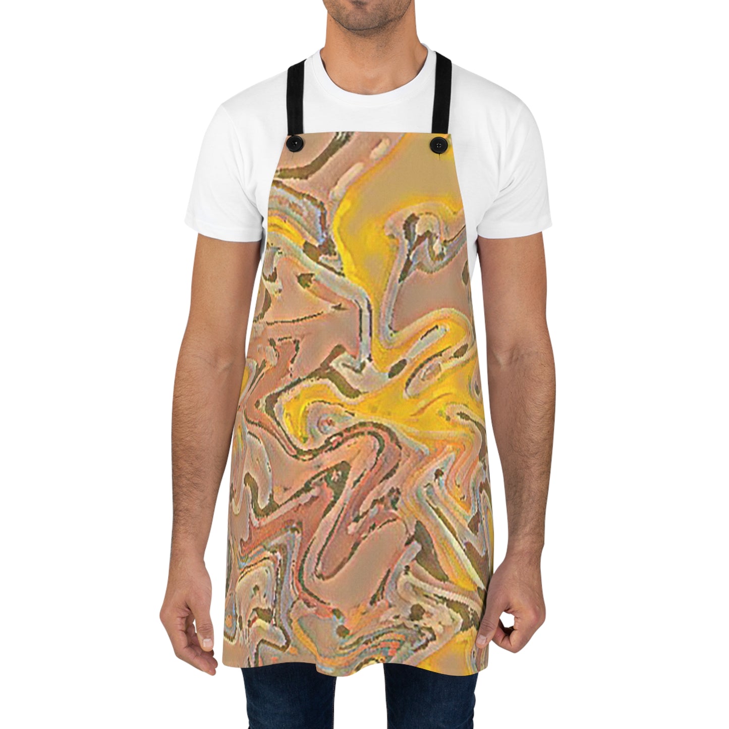 Falling Leaves Abstract Apron