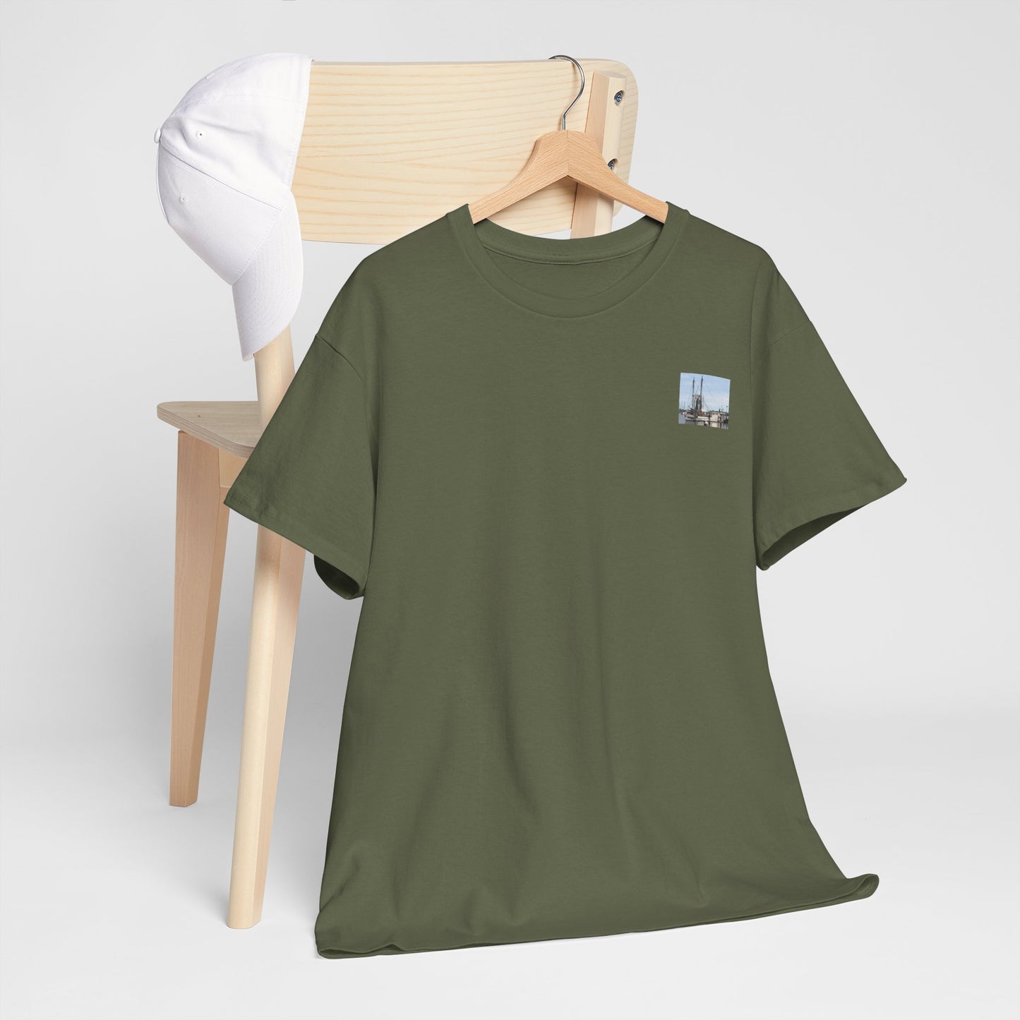 Shrimp Boat- Amazing Unisex Heavy Cotton Short Sleeve Tee Shirts!