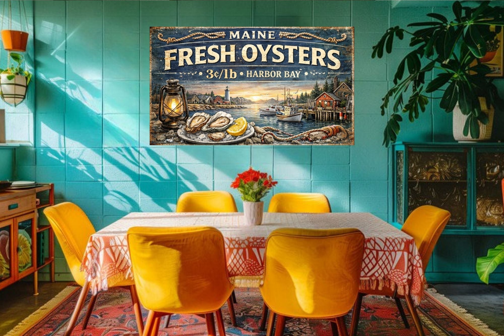 Fresh Oysters from Harbor Bay Art| Canvas Prints - Giclee on Paper - Wood And Metal Panels
