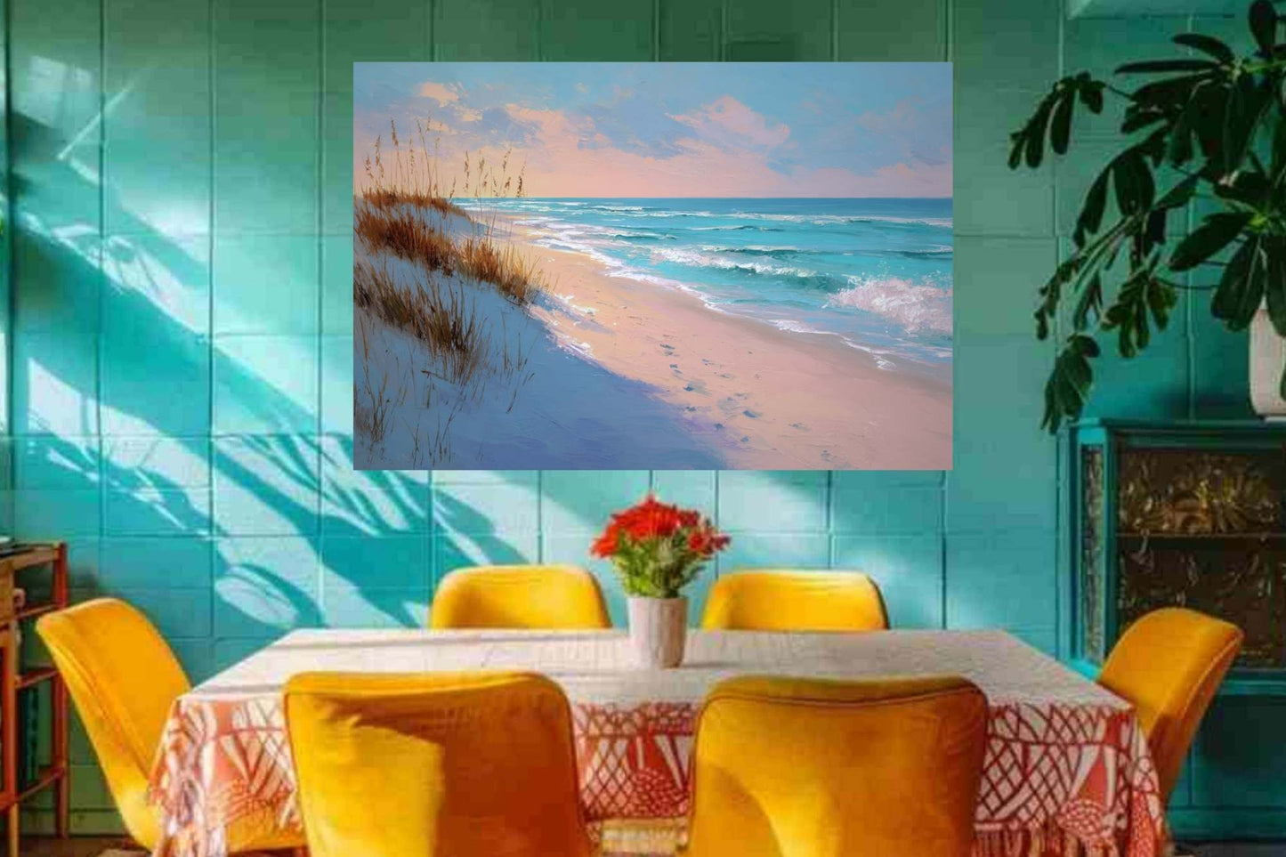 Moody Shores | Coastal Print| Beach Wall Art | Ocean Landscape Print | Giclée on Paper, Canvas, Wood, Metal