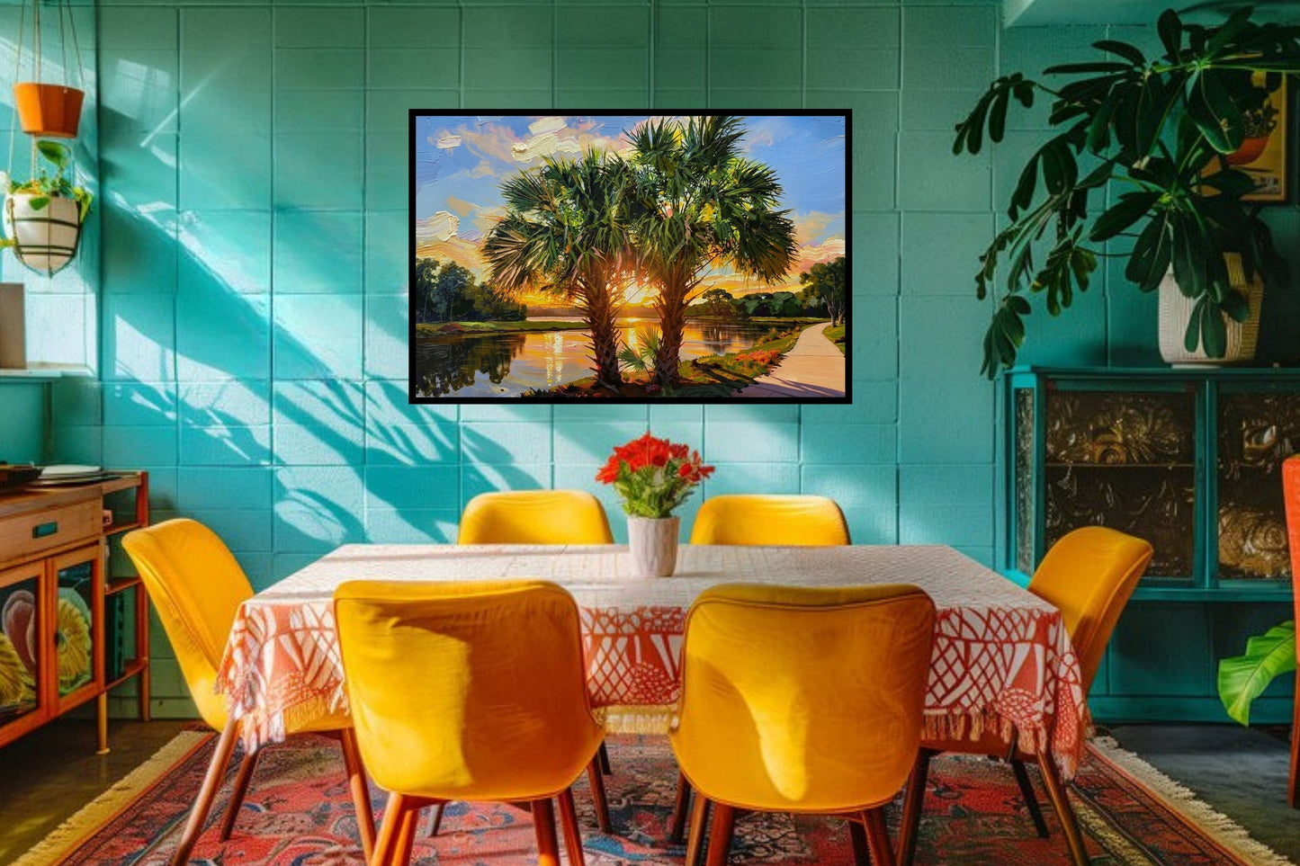 Florida Waterway| Coastal Print| Tropical Water Art| Giclee Paper- Wood- Metal- Canvas
