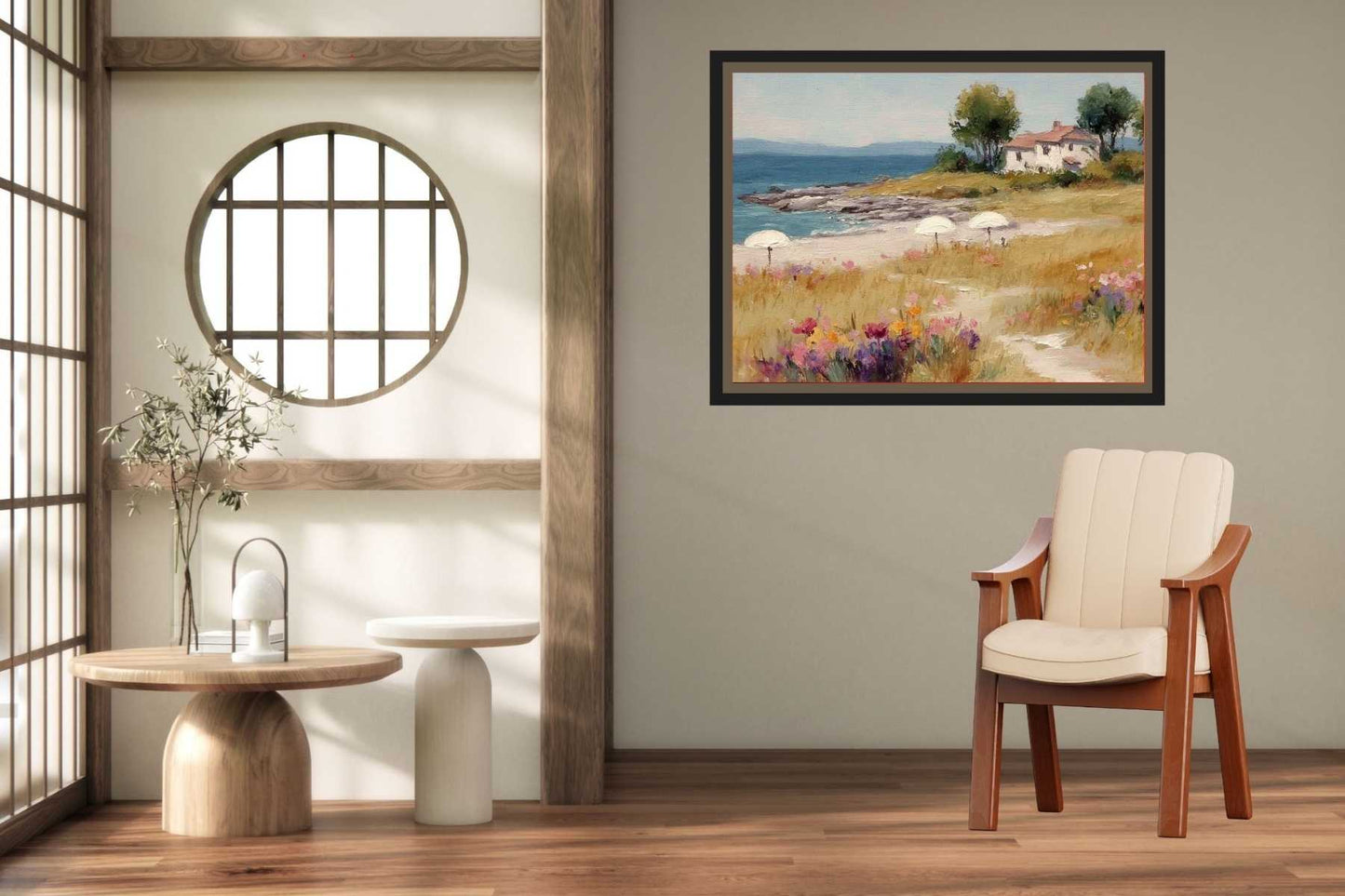 Private Paradise| Tropical Print| Coastal Beach| Giclee on Canvas, Wood, Metal, Fine Art Paper
