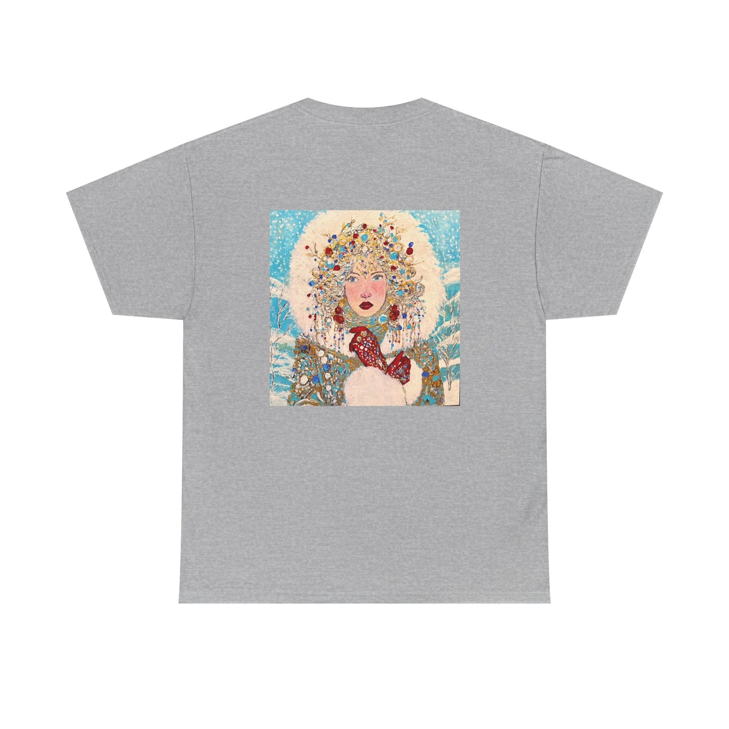 The Queen of Winter - Amazing Quality Unisex Heavy Cotton Short Sleeve Tee Shirts!