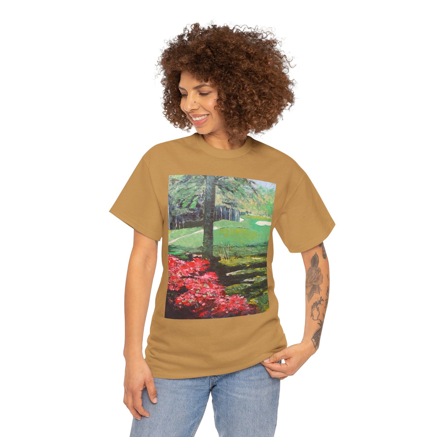 Masters Golf Course- Amazing Unisex Heavy Cotton Short Sleeve Tee Shirts!