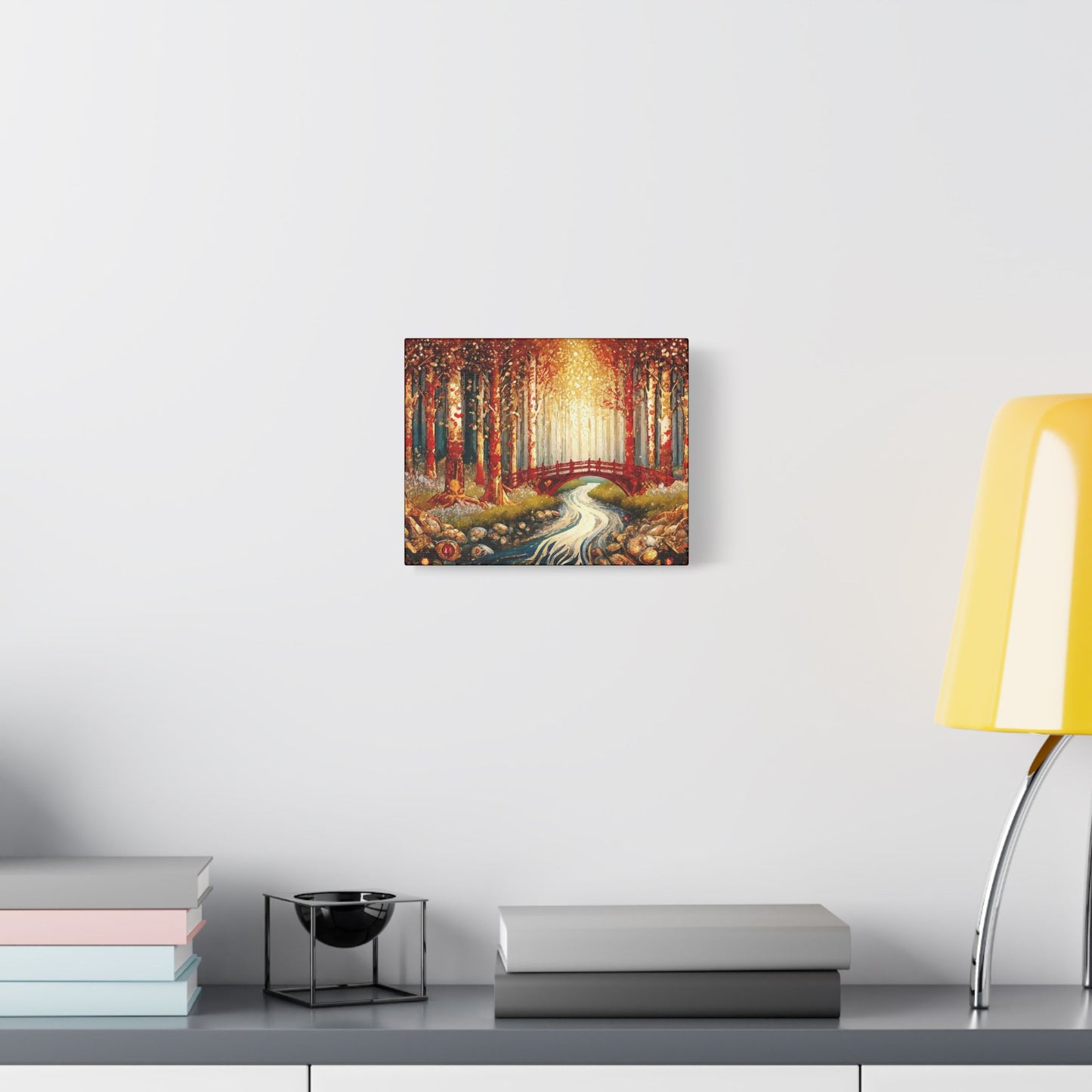 Magical Forest- Art- Gallery Wrapped- Satin Stretched Canvas Gallery Wraps - No Frame Needed