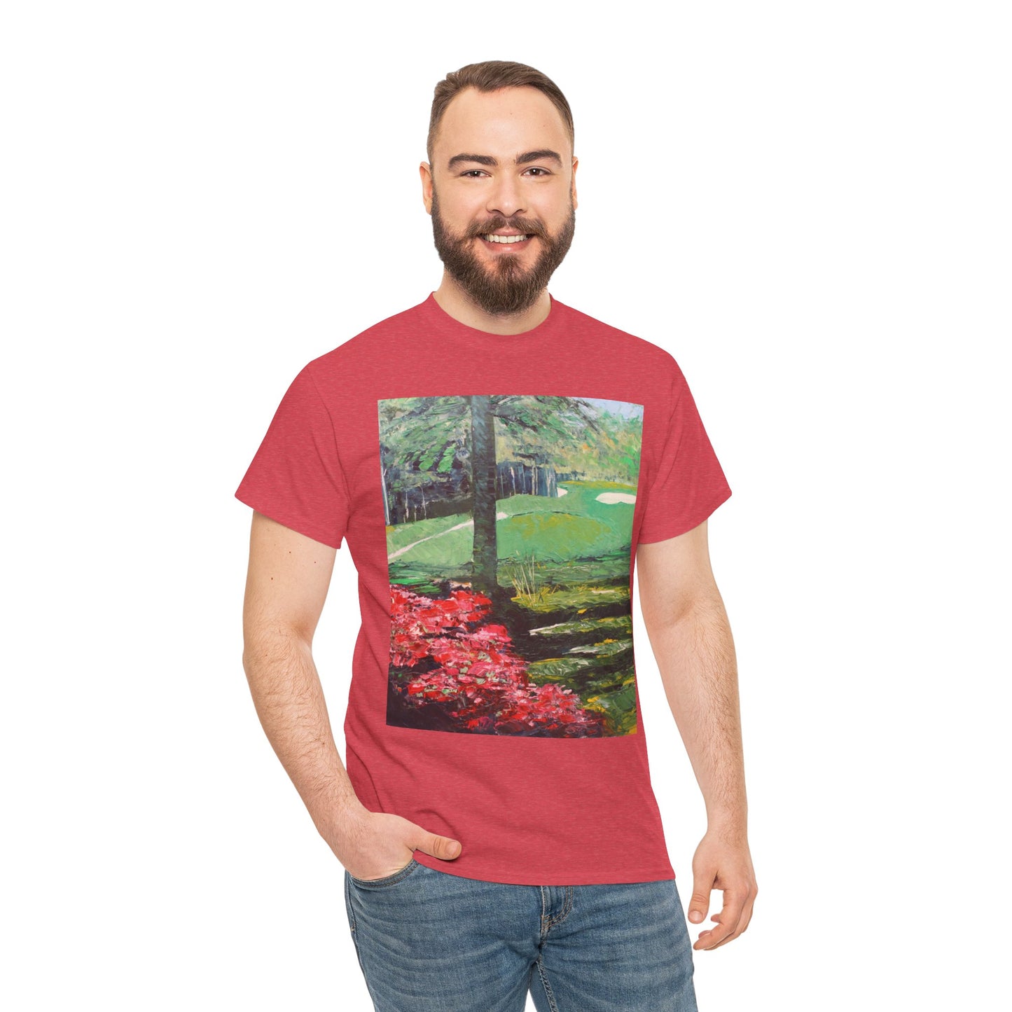 Masters Golf Course- Amazing Unisex Heavy Cotton Short Sleeve Tee Shirts!
