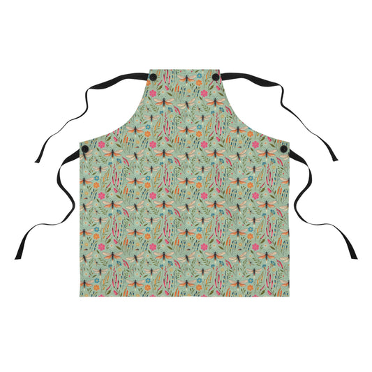 Fireflies and Garden Flowers-Apron