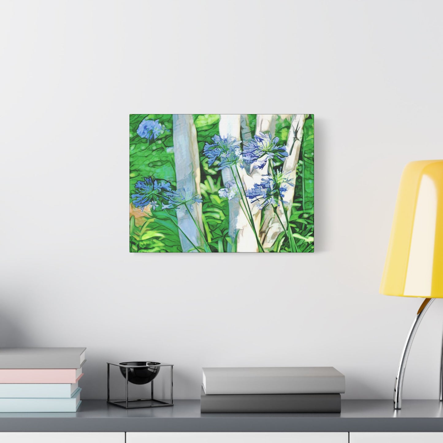 Savannah's Garden - Art- Gallery Wrapped- Satin Stretched Canvas Gallery Wraps - No Frame Needed