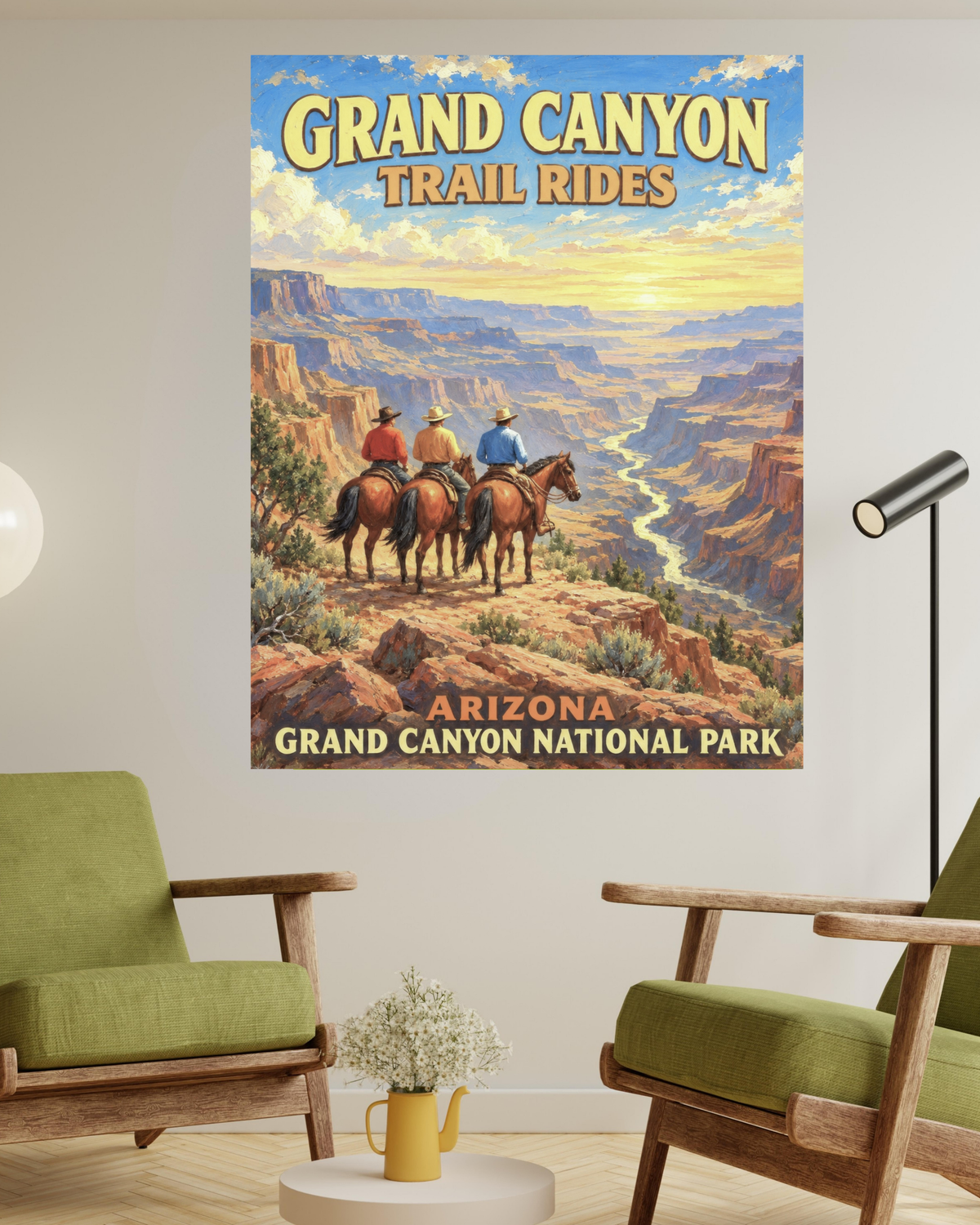 Grand Canyon Trail Rides| Prints, Canvas, Wood, or Metal Art