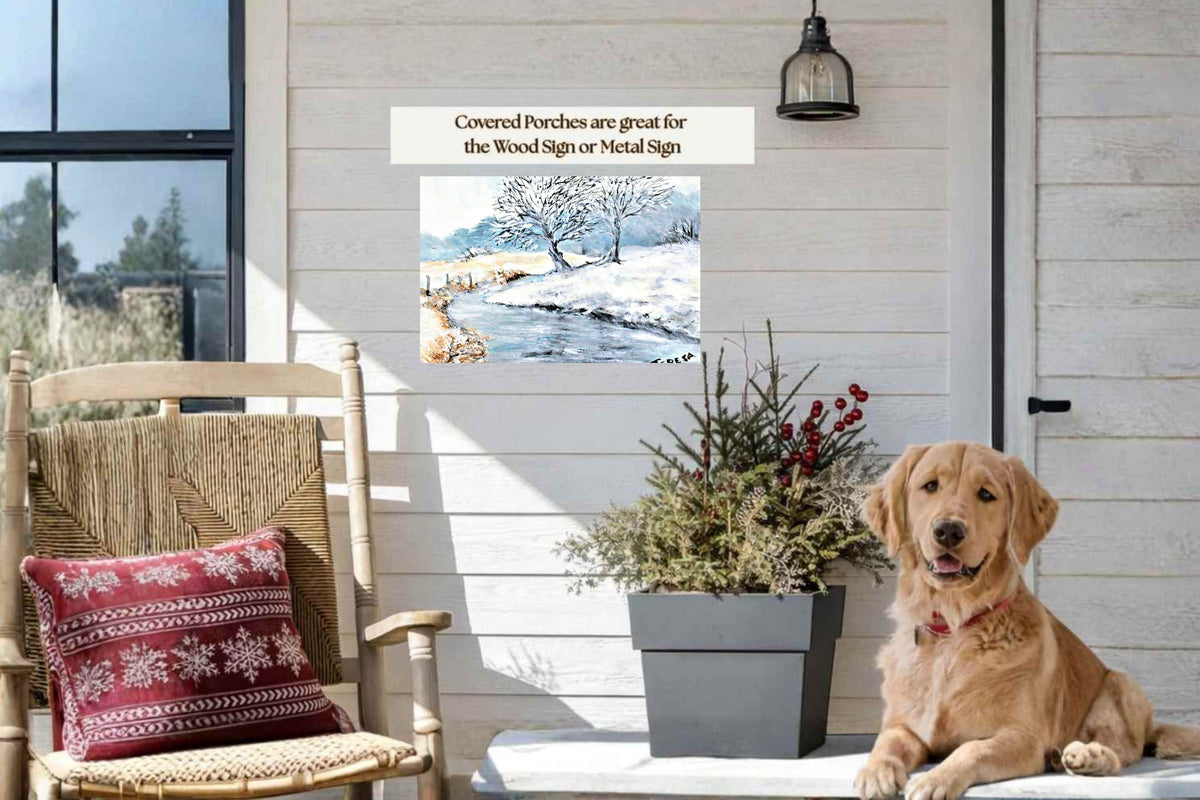 Watson Creek| Mountain Creek Art| Teresa Johnson Art| Giclee Paper- Wood- Metal- Canvas