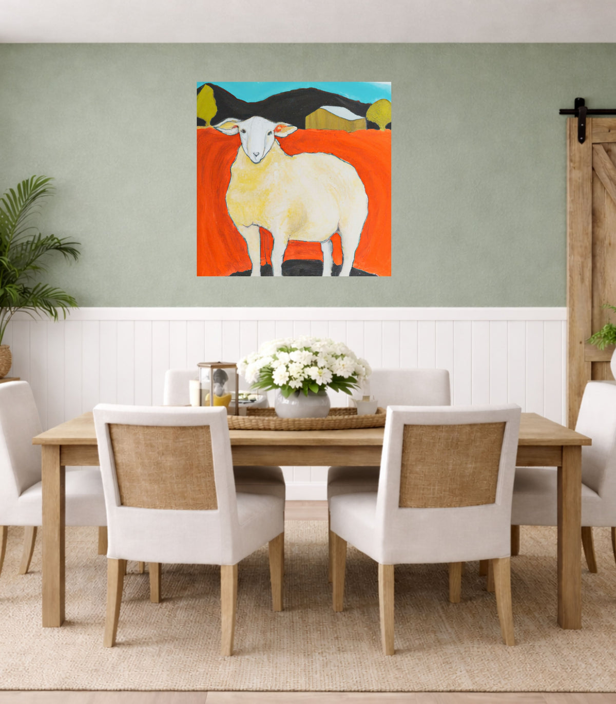 My Prize Sheep| Farm Harvest| Prints, Canvas, Wood, or Metal Art