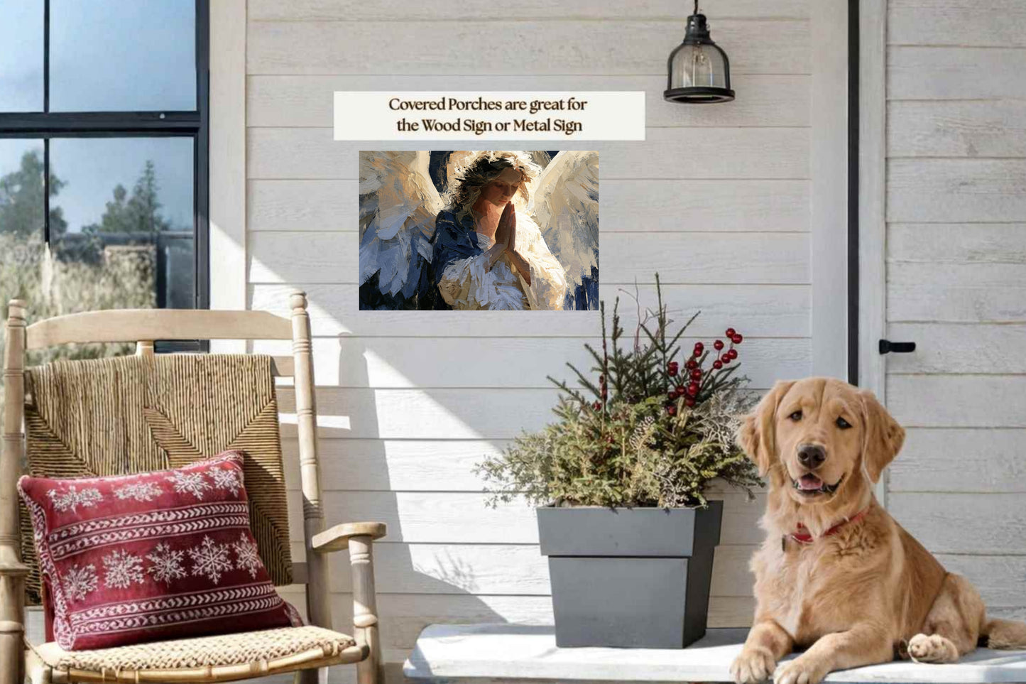 The Prayer Of An Angel | Praying Angel Art | Christian Wall Decor | Inspirational Faith Art