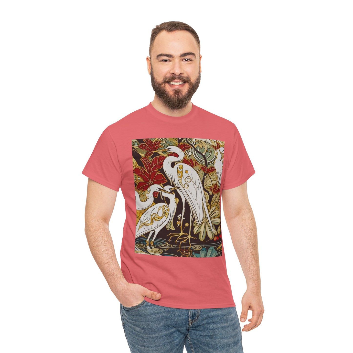 Gorgeous Birds Amazing Unisex Heavy Cotton Short Sleeve Tee Shirts!