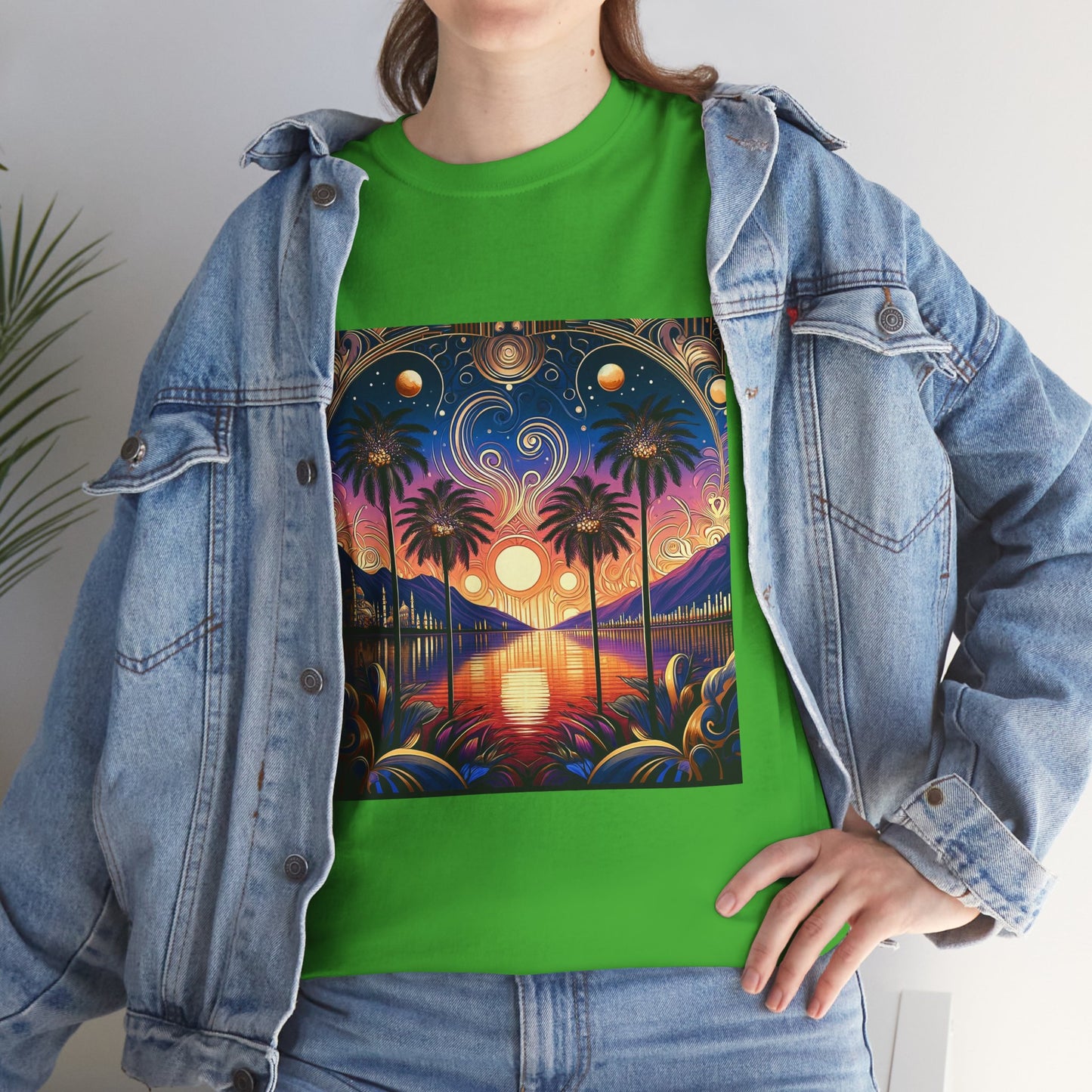 Tropical Dream- Amazing Unisex Heavy Cotton Short Sleeve Tee Shirts!