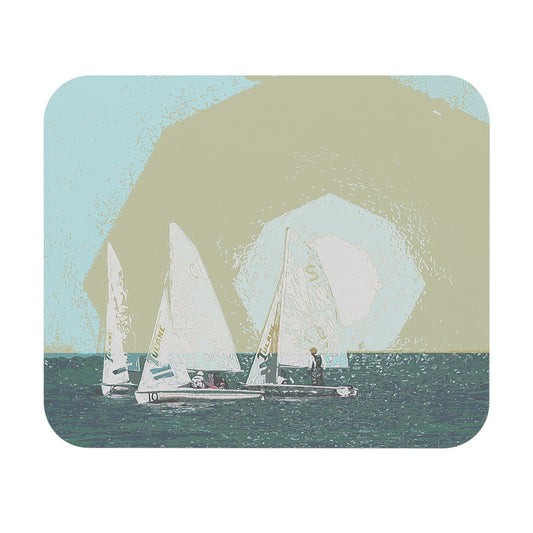 Deep Sea Sailing Mousepad