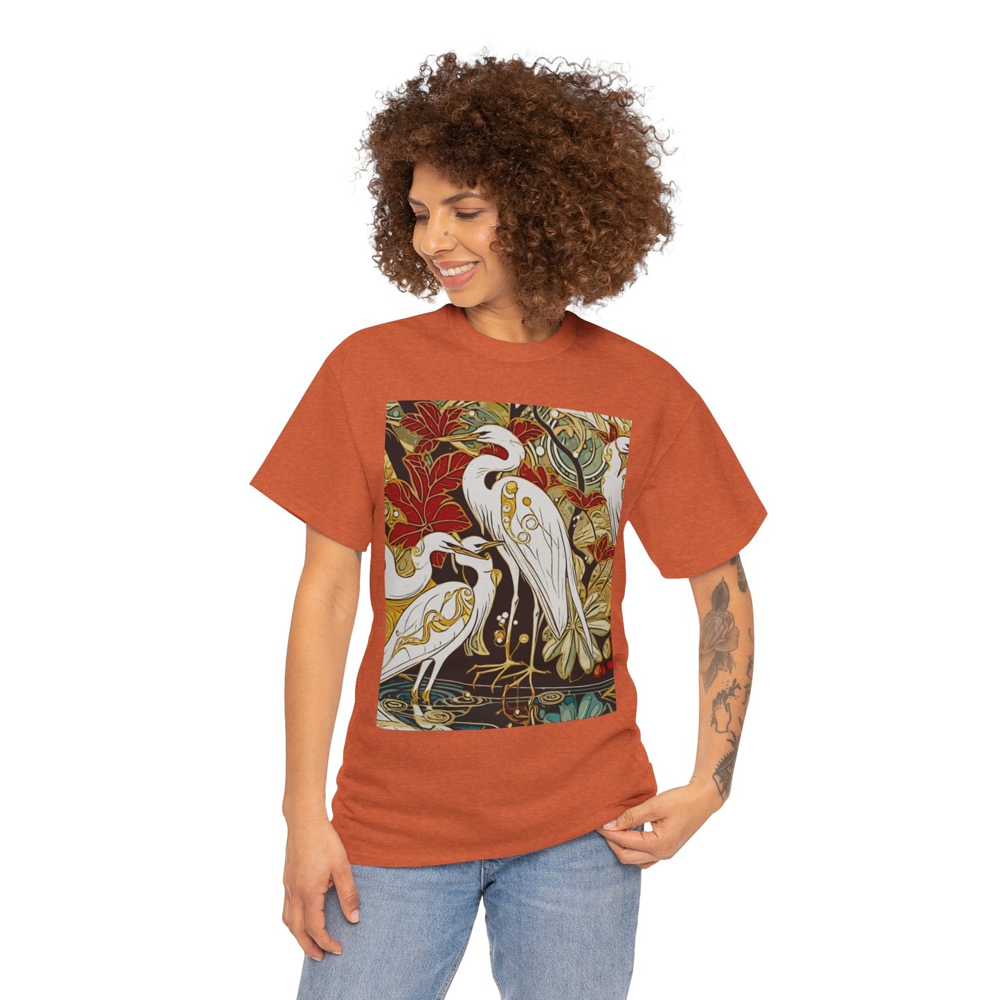 Gorgeous Birds Amazing Unisex Heavy Cotton Short Sleeve Tee Shirts!