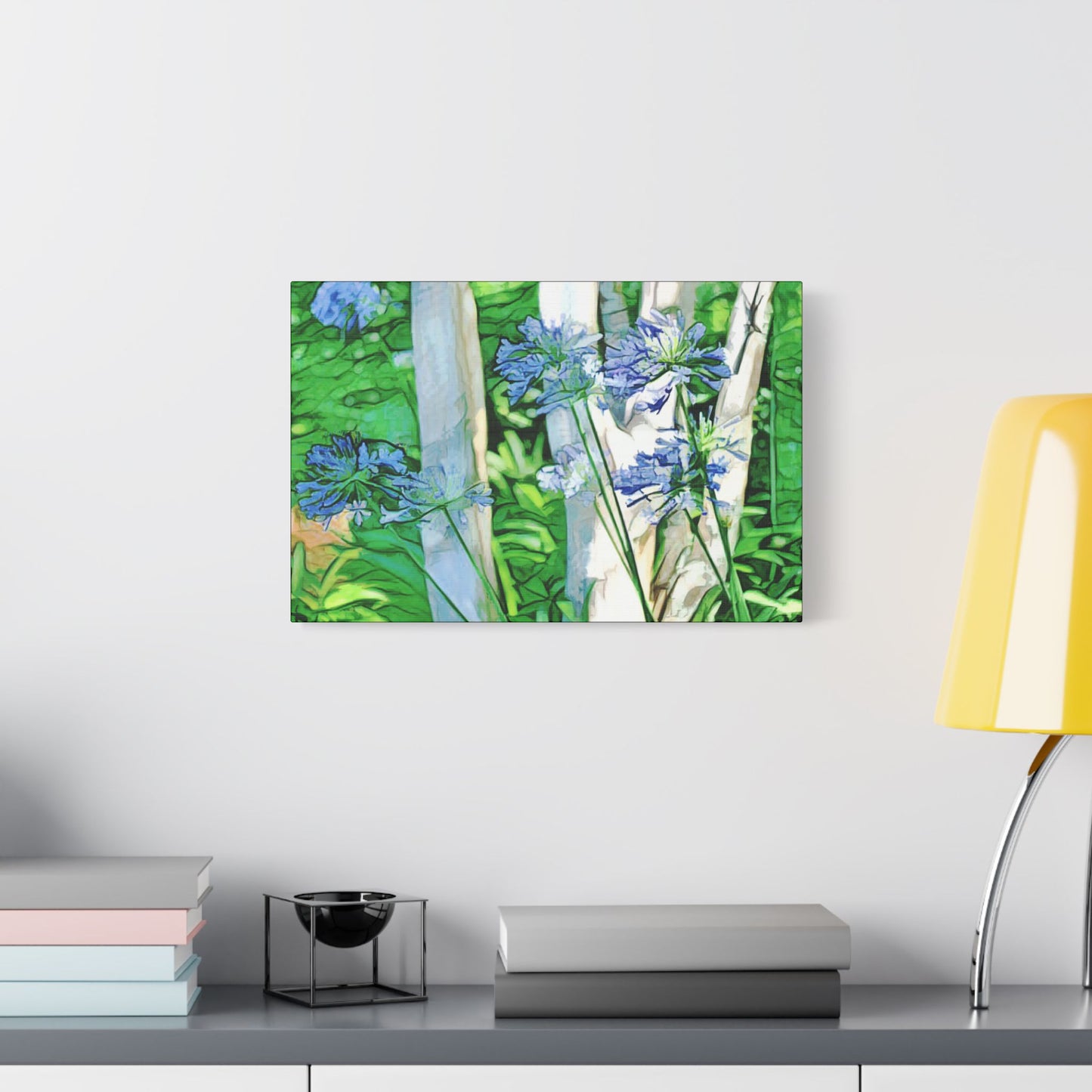 Savannah's Garden - Art- Gallery Wrapped- Satin Stretched Canvas Gallery Wraps - No Frame Needed