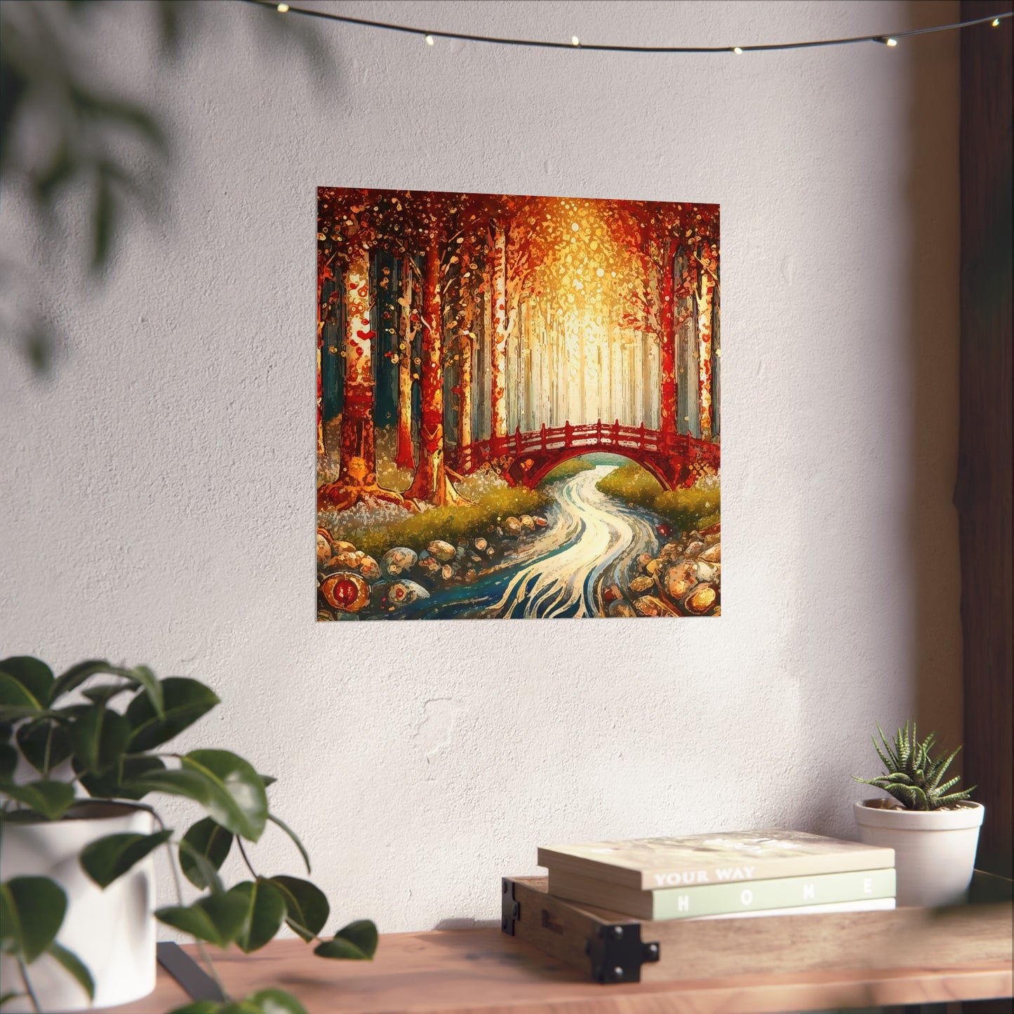 Magical Forest- Art- Giclée Technique Fine Art Posters- No Frame