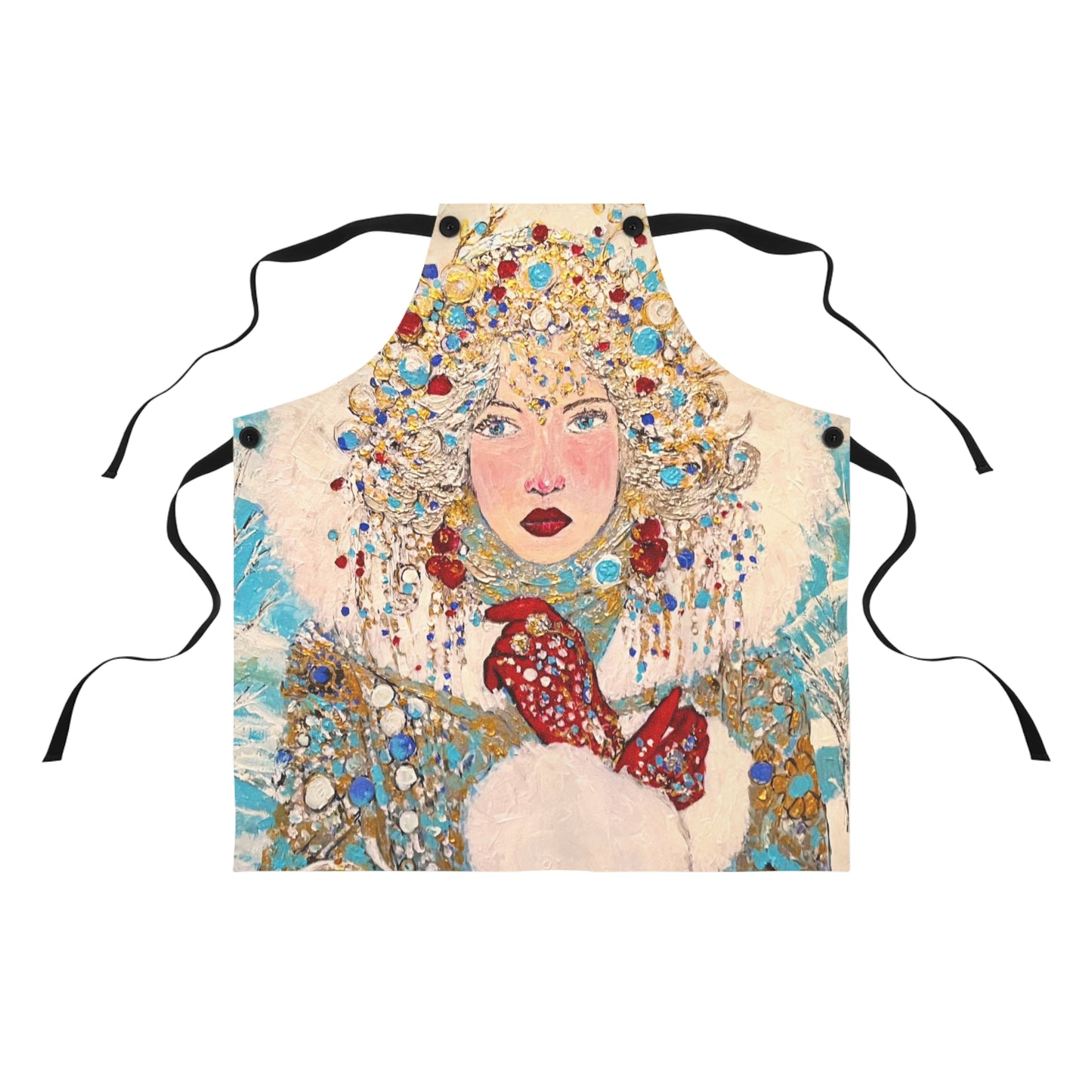 The Queen of Winter Lady Eyra Apron