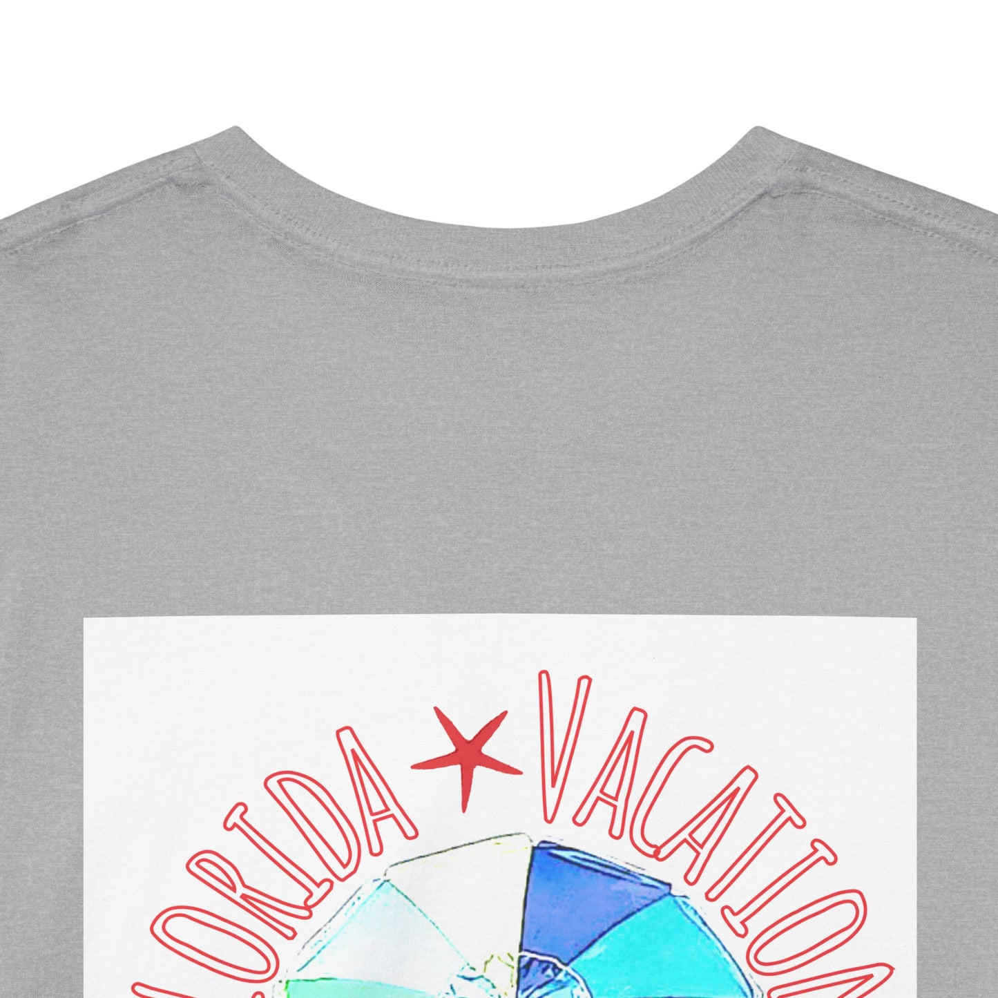 Florida Vacation St. Augustine- Amazing Unisex Heavy Cotton Short Sleeve Tee Shirts!
