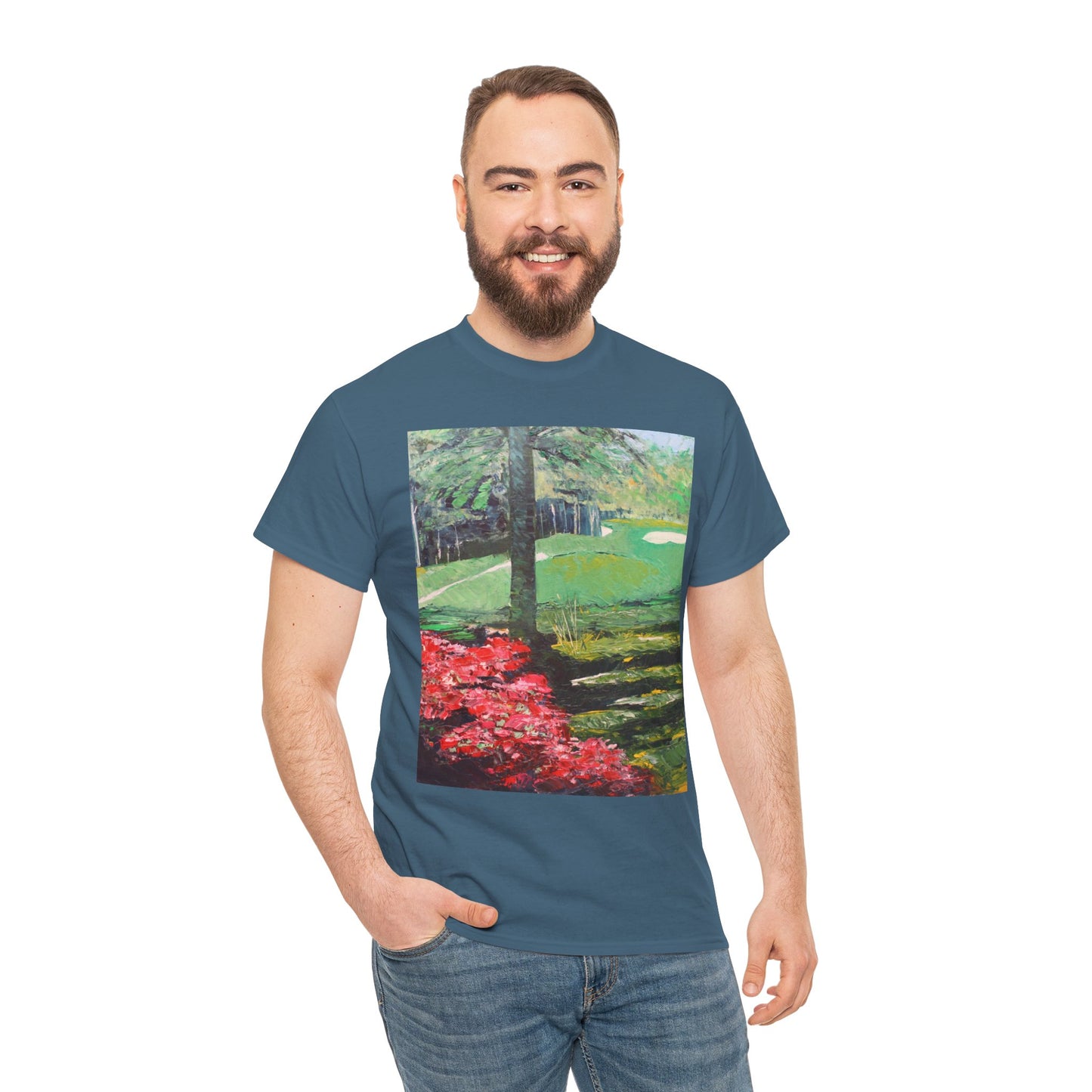 Masters Golf Course- Amazing Unisex Heavy Cotton Short Sleeve Tee Shirts!