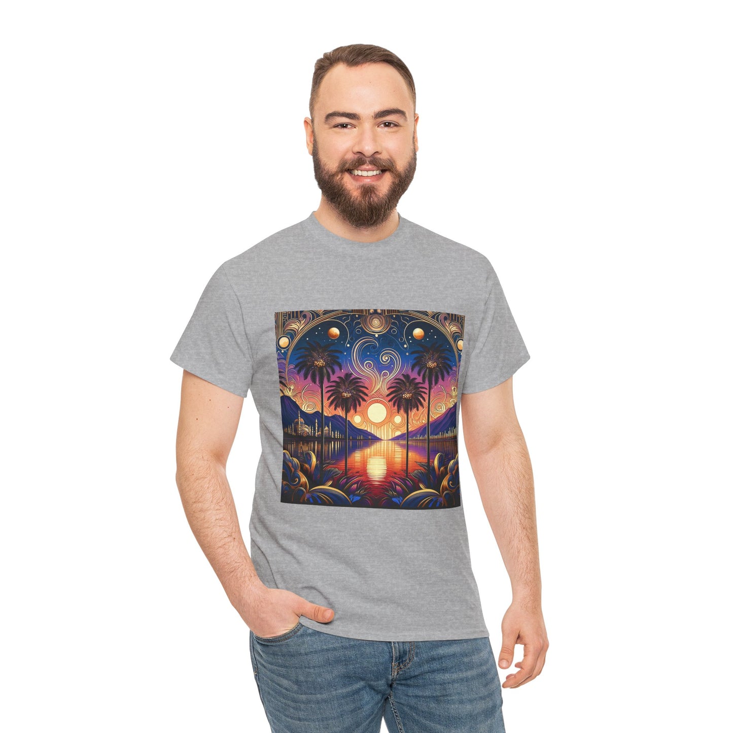 Tropical Dream- Amazing Unisex Heavy Cotton Short Sleeve Tee Shirts!