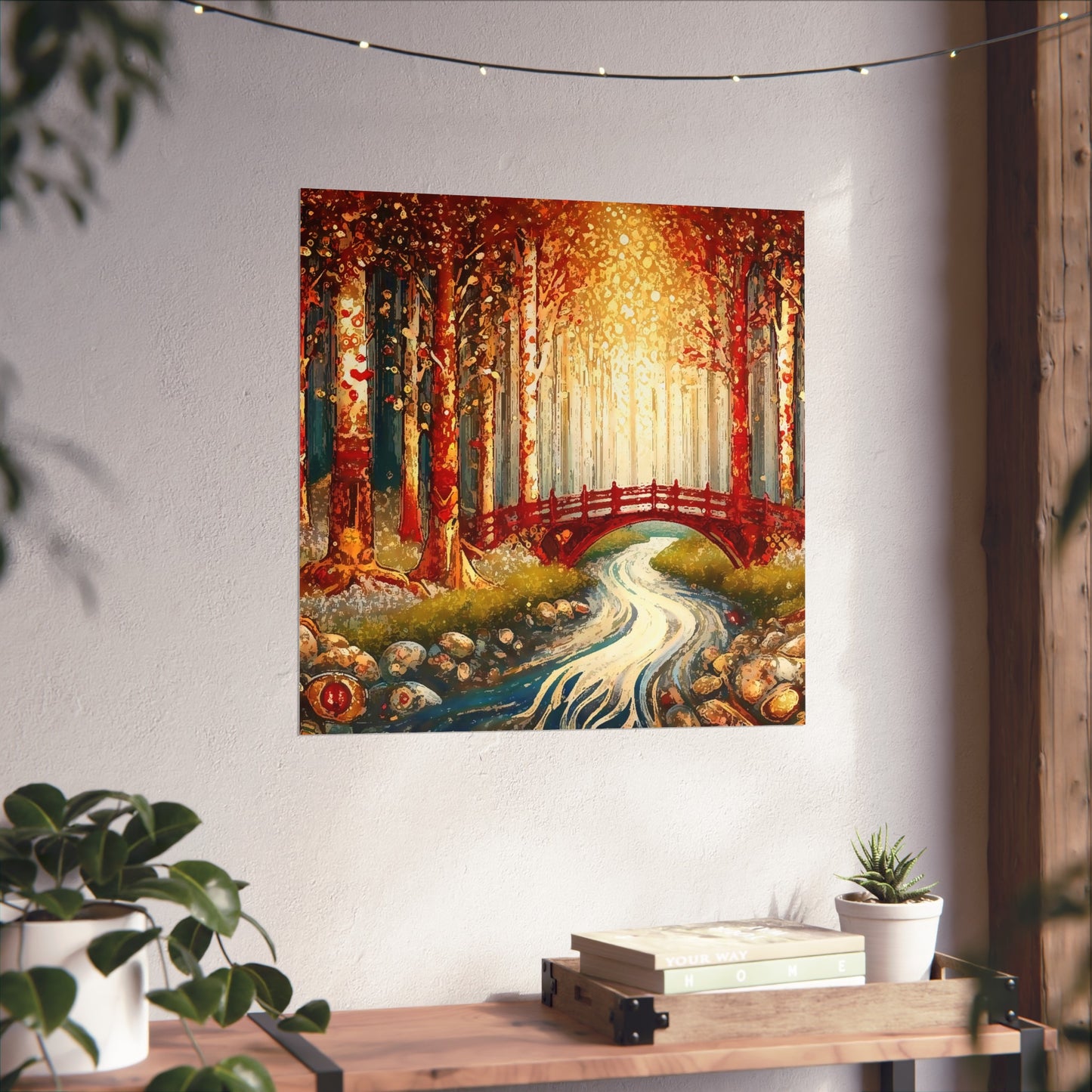 Magical Forest- Art- Giclée Technique Fine Art Posters- No Frame