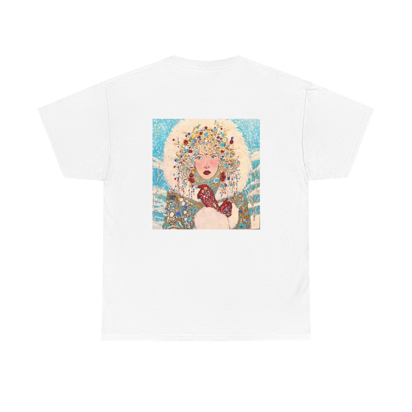 The Queen of Winter - Amazing Quality Unisex Heavy Cotton Short Sleeve Tee Shirts!