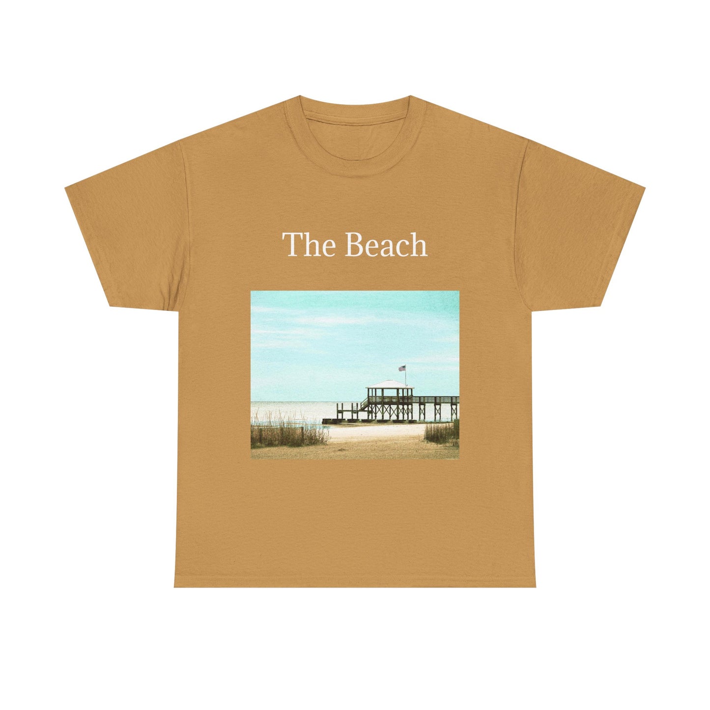 The Beach- Amazing Unisex Heavy Cotton Short Sleeve Tee Shirts!