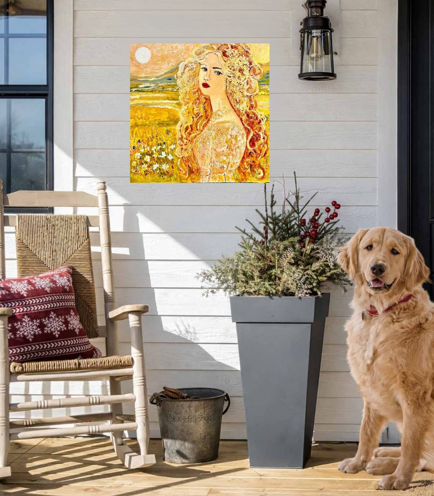 The Queen of Summer- Art Giclee Paper- Wood- Metal- Canvas