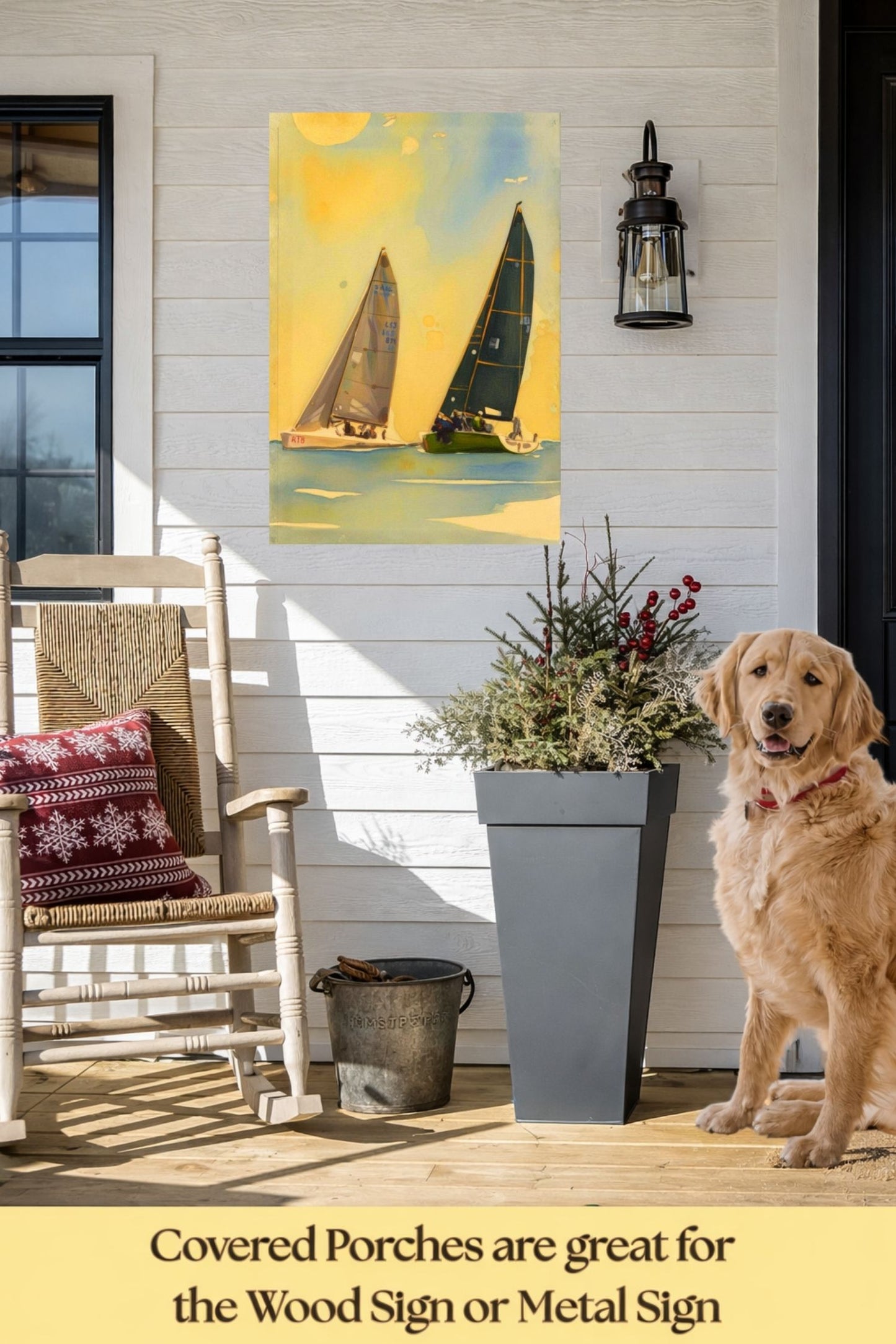 Sailing Days| Water Sports Art| Art Giclee Paper- Wood- Metal- Canvas