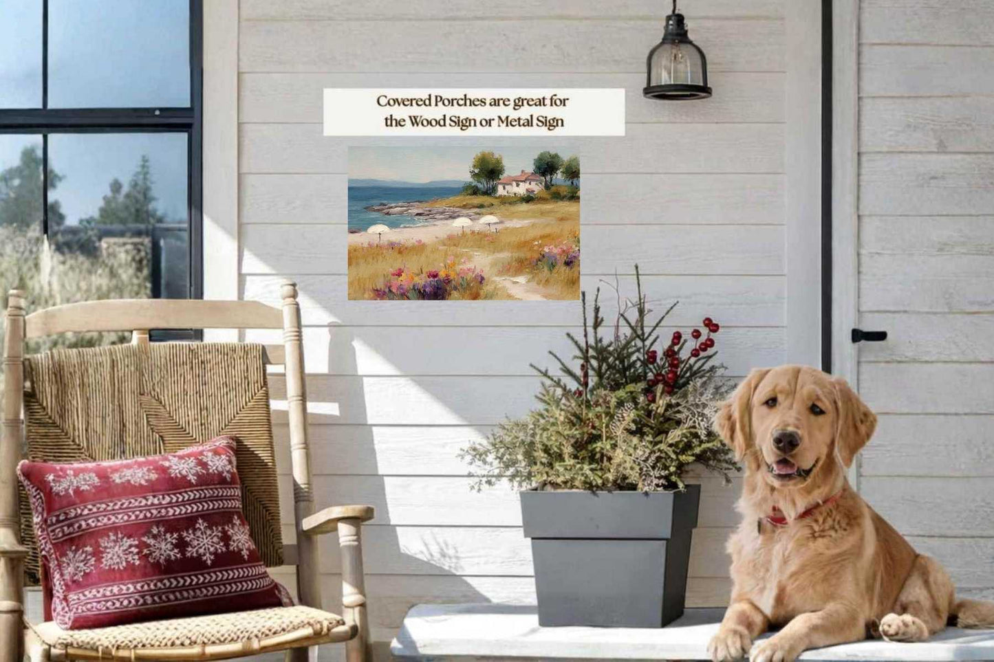 Private Paradise| Tropical Print| Coastal Beach| Giclee on Canvas, Wood, Metal, Fine Art Paper